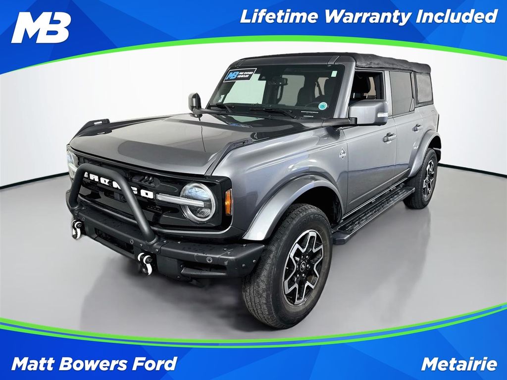 Carbonized Gray Metallic 2022 Ford Bronco SUV / Crossover Four-Wheel Drive Automatic