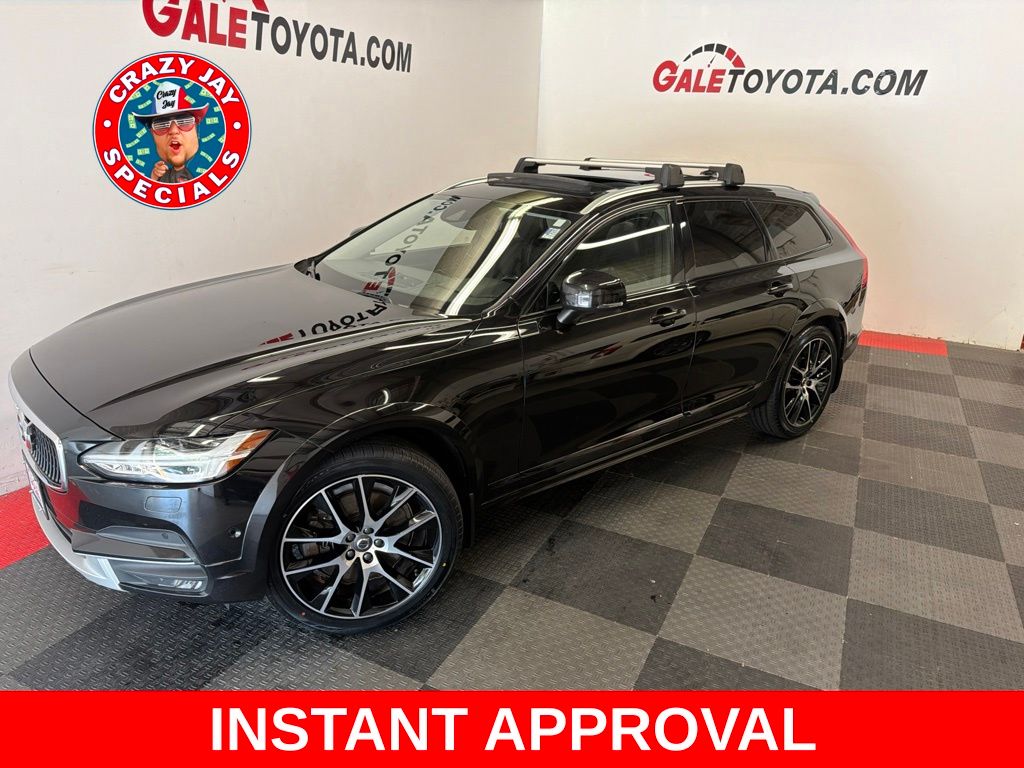 Onyx Black Metallic 2018 Volvo V90 Wagon All-Wheel Drive Automatic