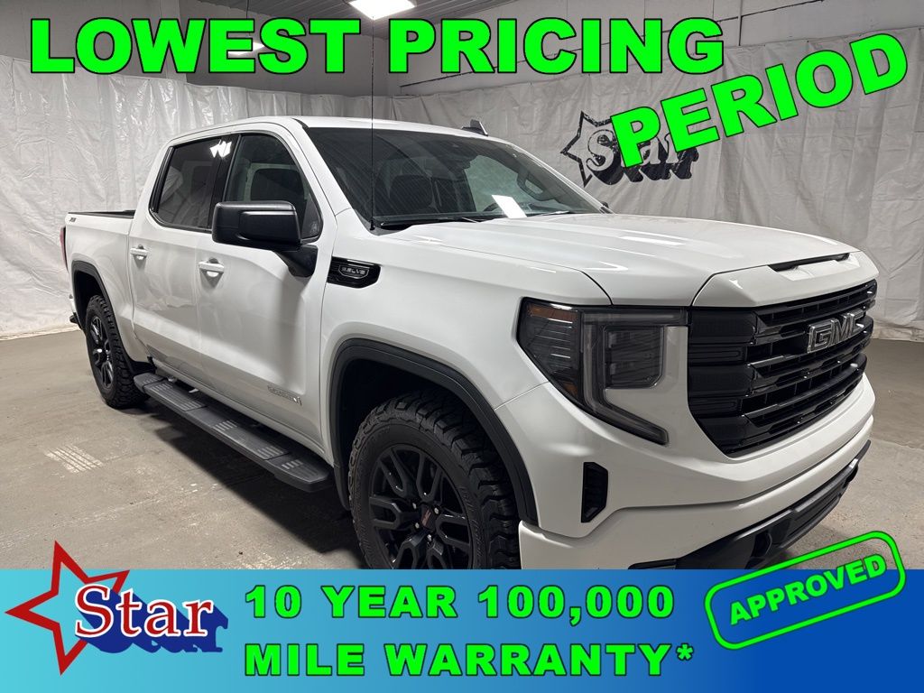 Summit White 2024 GMC Sierra 1500 Pickup Truck Four-Wheel Drive Automatic