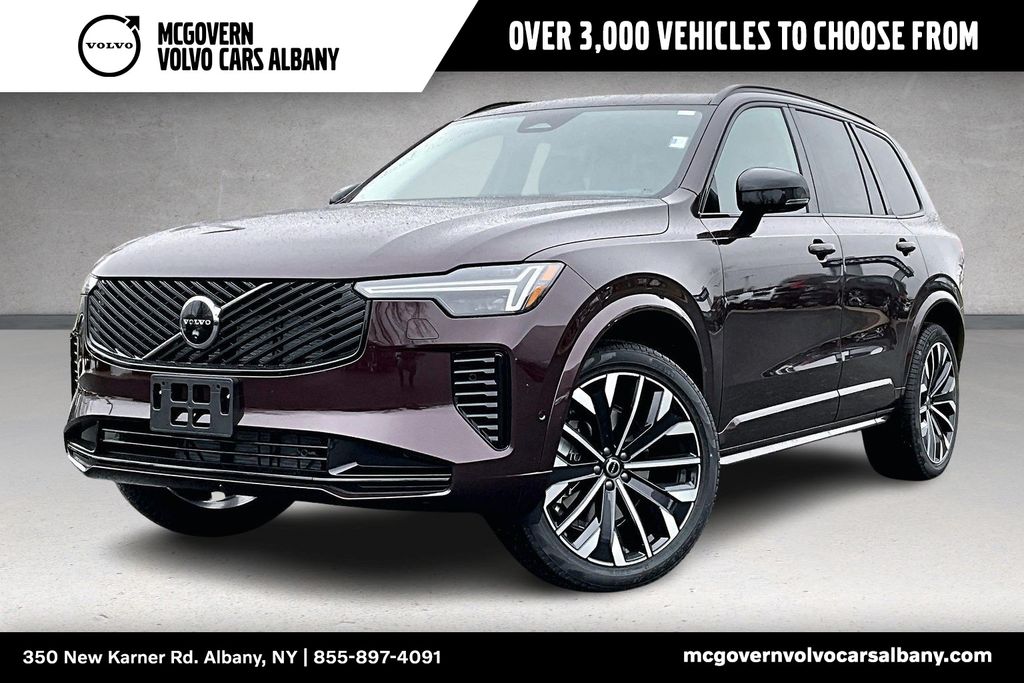 Mulberry Red Metallic 2026 Volvo XC90 B6 Ultra Dark 6-Passenger AWD SUV / Crossover All-Wheel Drive Automatic