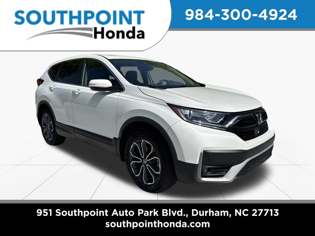 Platinum White Pearl 2021 Honda CR-V EX-L AWD SUV / Crossover All-Wheel Drive Continuously Variable Transmission