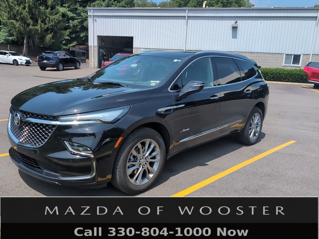 Black (Ebony Twilight Metallic) 2023 Buick Enclave SUV / Crossover Four-Wheel Drive 9-Speed Automatic