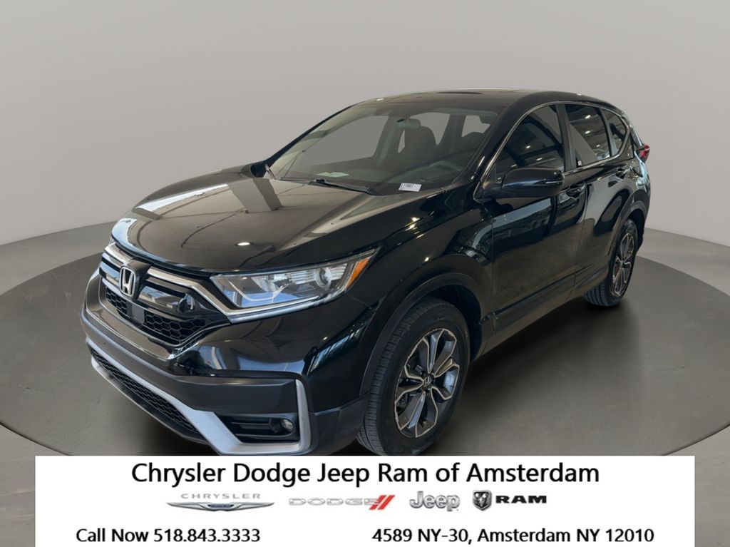 Black 2022 Honda CR-V EX AWD SUV / Crossover All-Wheel Drive Continuously Variable Transmission