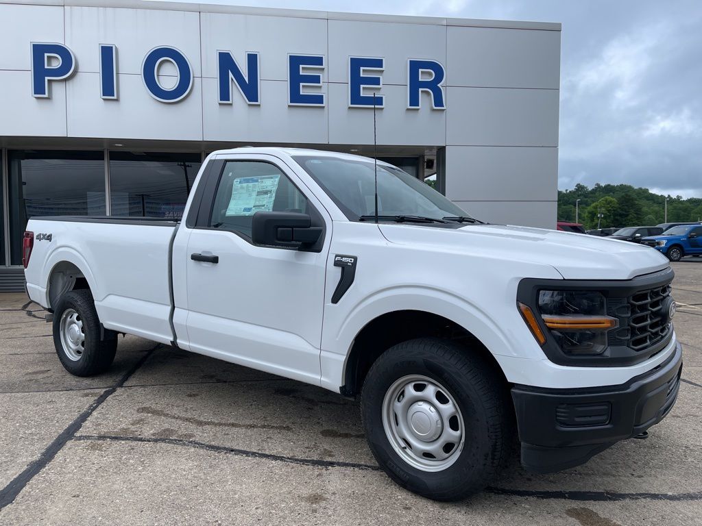 Oxford White 2026 Ford F-150 XL Regular Cab 4WD Pickup Truck Four-Wheel Drive Automatic