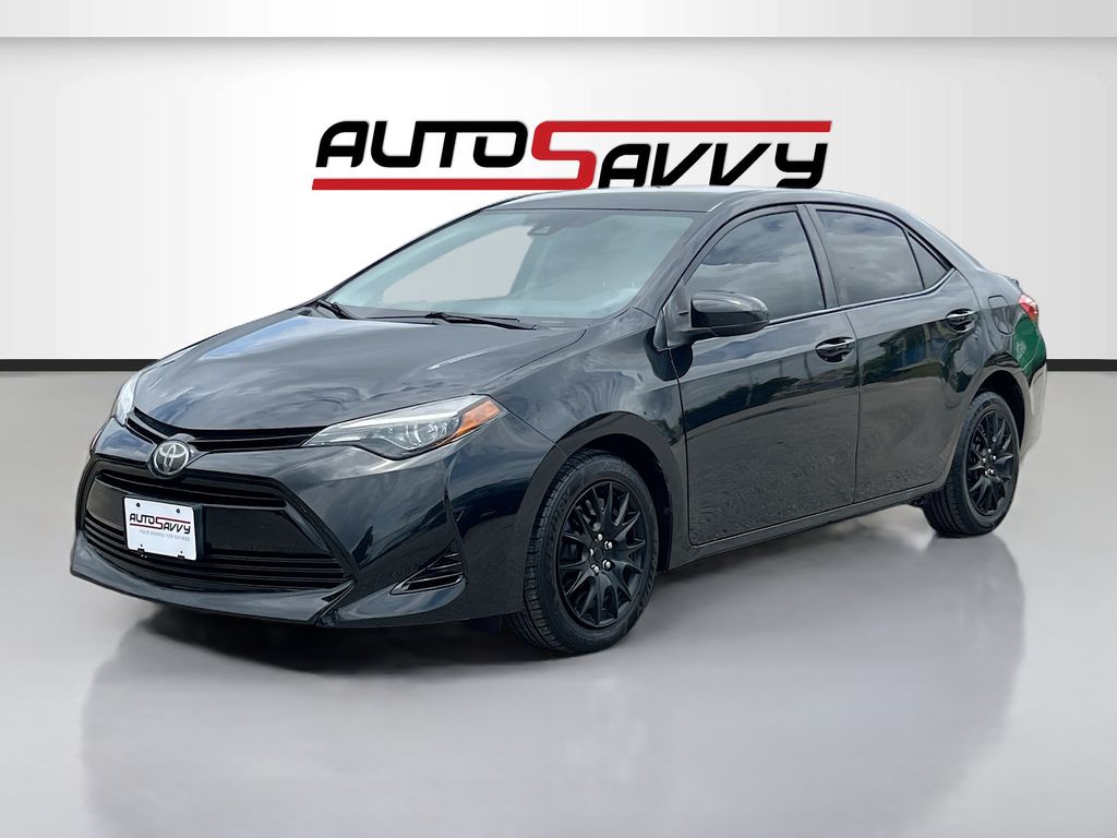 2018 Toyota Corolla LE Black at Mac Haik CDJR North Houston