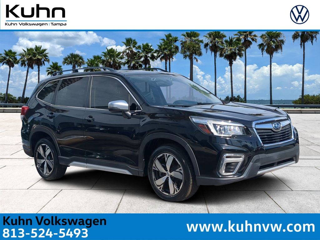 Crystal Black Silica 2020 Subaru Forester 2.5i Touring AWD SUV / Crossover All-Wheel Drive Continuously Variable Transmission