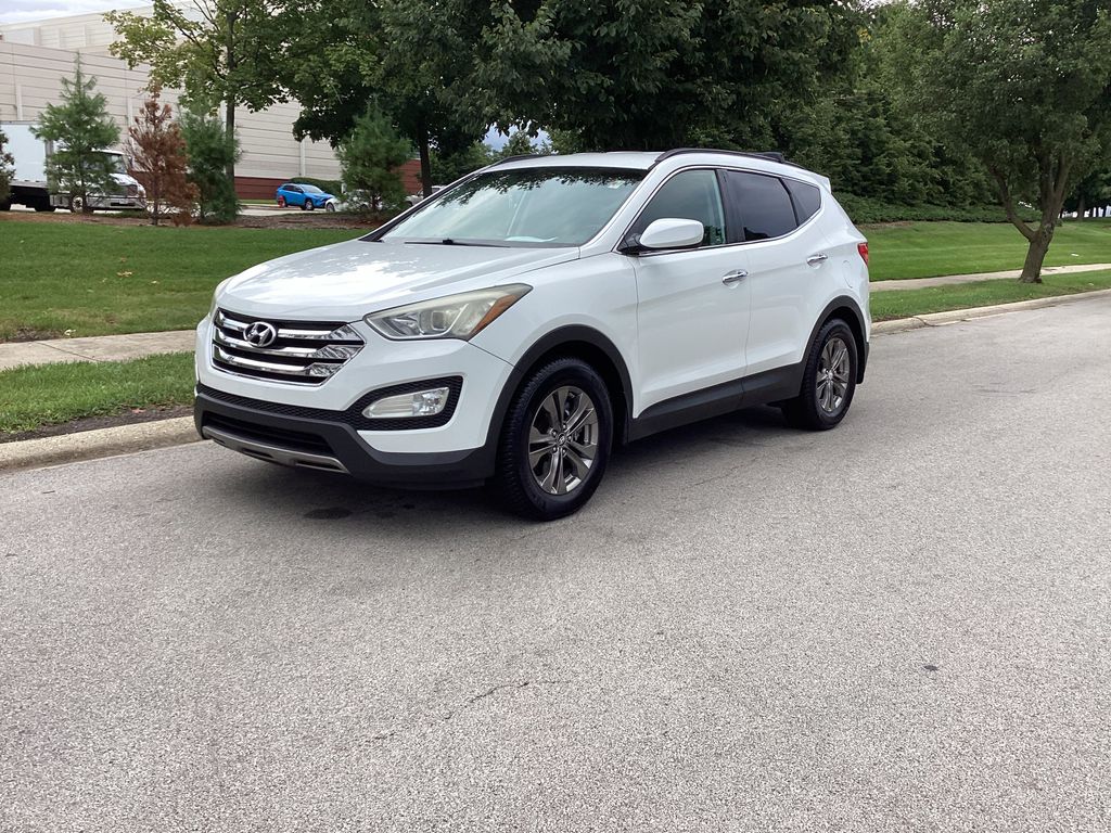 Frost White Pearl 2014 Hyundai Santa Fe Sport SUV / Crossover Front-Wheel Drive 6-Speed Automatic Overdrive