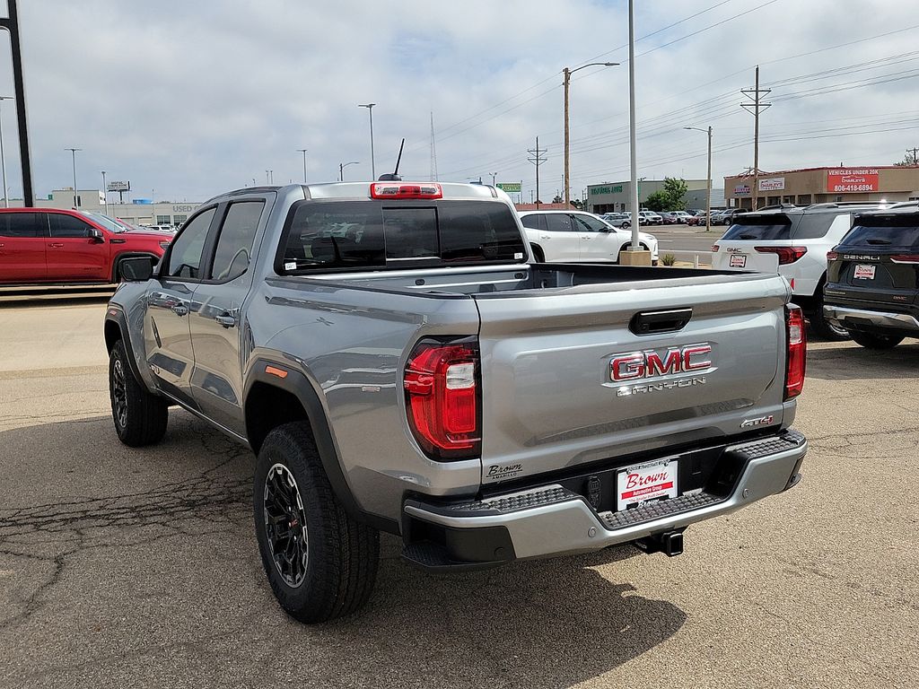 2026 GMC Canyon AT4 Silver at Brown Buick GMC
