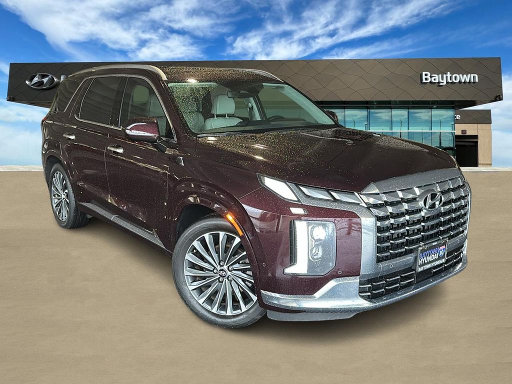 2023 Hyundai Palisade Calligraphy Red at Big Star Chrysler Jeep Dodge Ram 