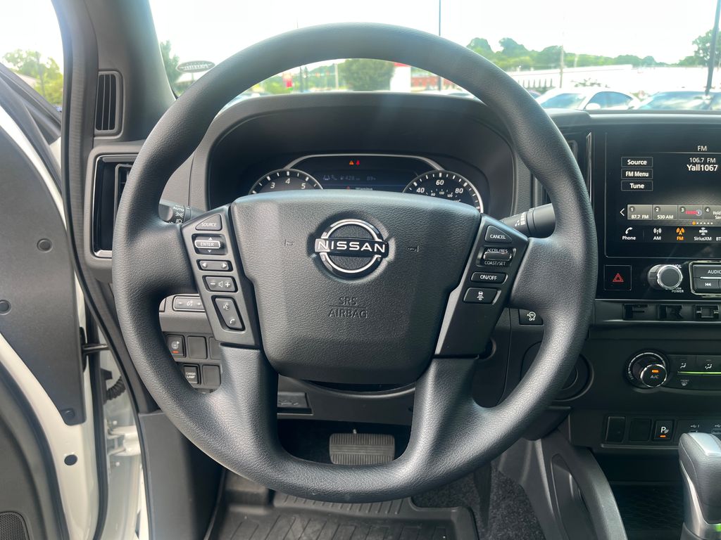2026 Glacier White Nissan Frontier SV RWD Truck