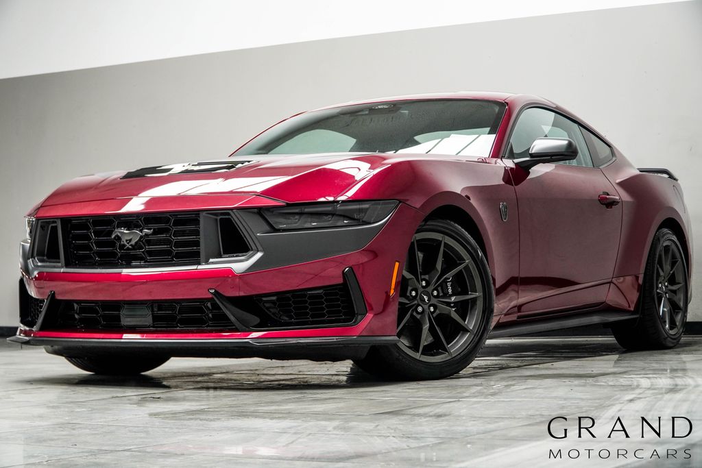 Pink (Molten Magenta Metallic Tri-Coat) 2025 Ford Mustang Dark Horse Fastback RWD Coupe Rear-Wheel Drive Automatic