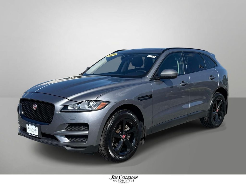 Silver Metallic 2020 Jaguar F-PACE SUV / Crossover All-Wheel Drive 8-Speed Automatic