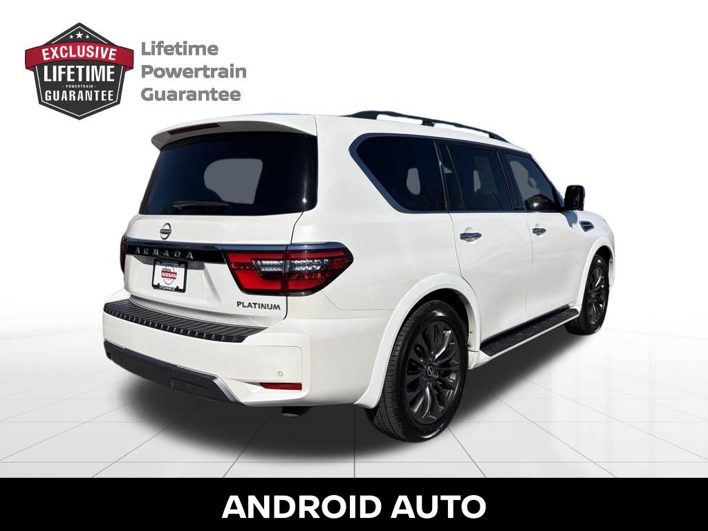 2023 Nissan Armada Platinum White at Lugoff Nissan