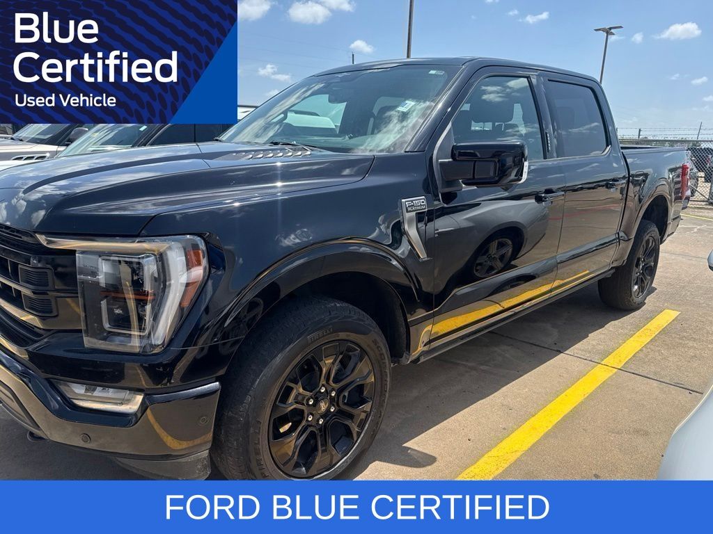 Black Metallic 2023 Ford F-150 Pickup Truck Four-Wheel Drive Automatic