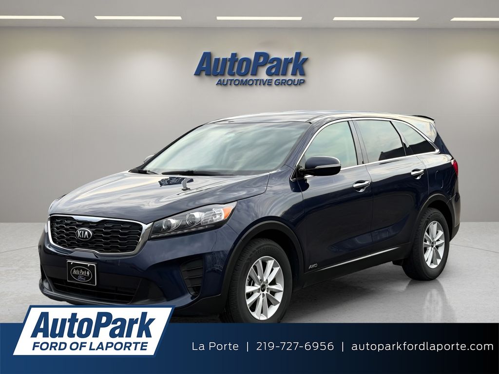 Imperial Blue 2020 Kia Sorento LX V6 AWD SUV / Crossover All-Wheel Drive 8-Speed Automatic