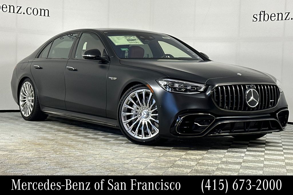Night Black Magno 2026 Mercedes-Benz S-Class Sedan All-Wheel Drive 9-Speed Automatic