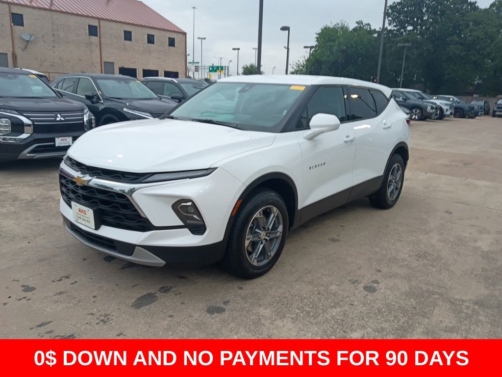 Summit White 2025 Chevrolet Blazer LT AWD SUV / Crossover 9-Speed Automatic Overdrive