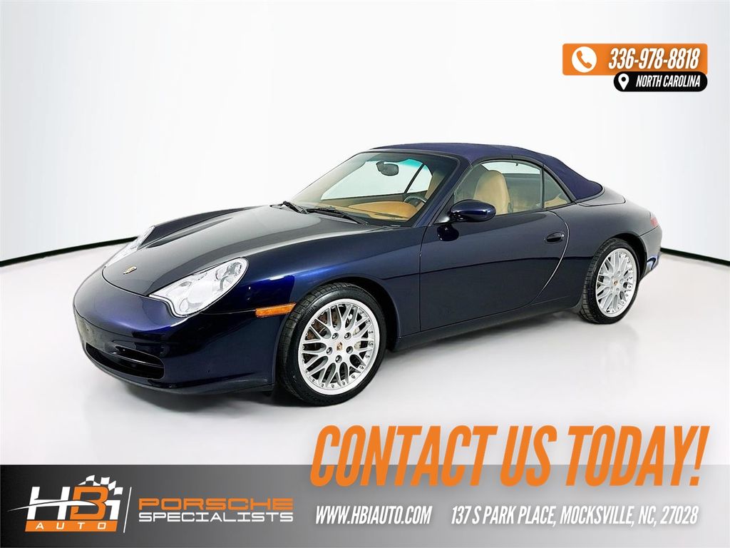 2003 Porsche 911 Carrera 4 Cabriolet AWD