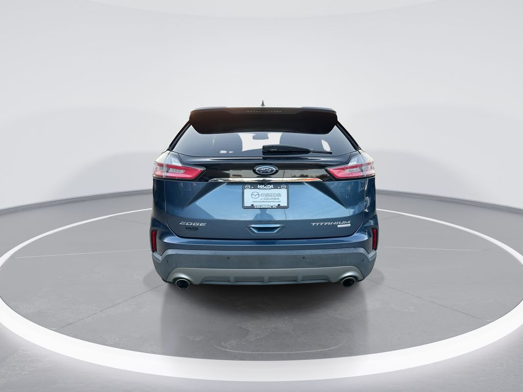2019 Ford Edge Titanium Blue at Bob King Buick GMC