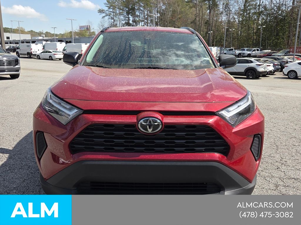 Used 2025 Red Toyota LE image 3