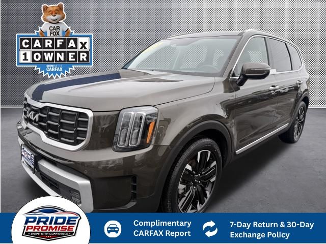 Dark Moss 2024 Kia Telluride SX-Prestige AWD SUV / Crossover All-Wheel Drive 8-Speed Automatic