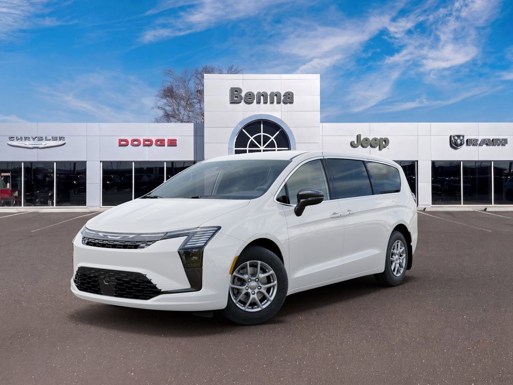 Bright White Clearcoat 2027 Chrysler Pacifica Select FWD Minivan Front-Wheel Drive 9-Speed Automatic
