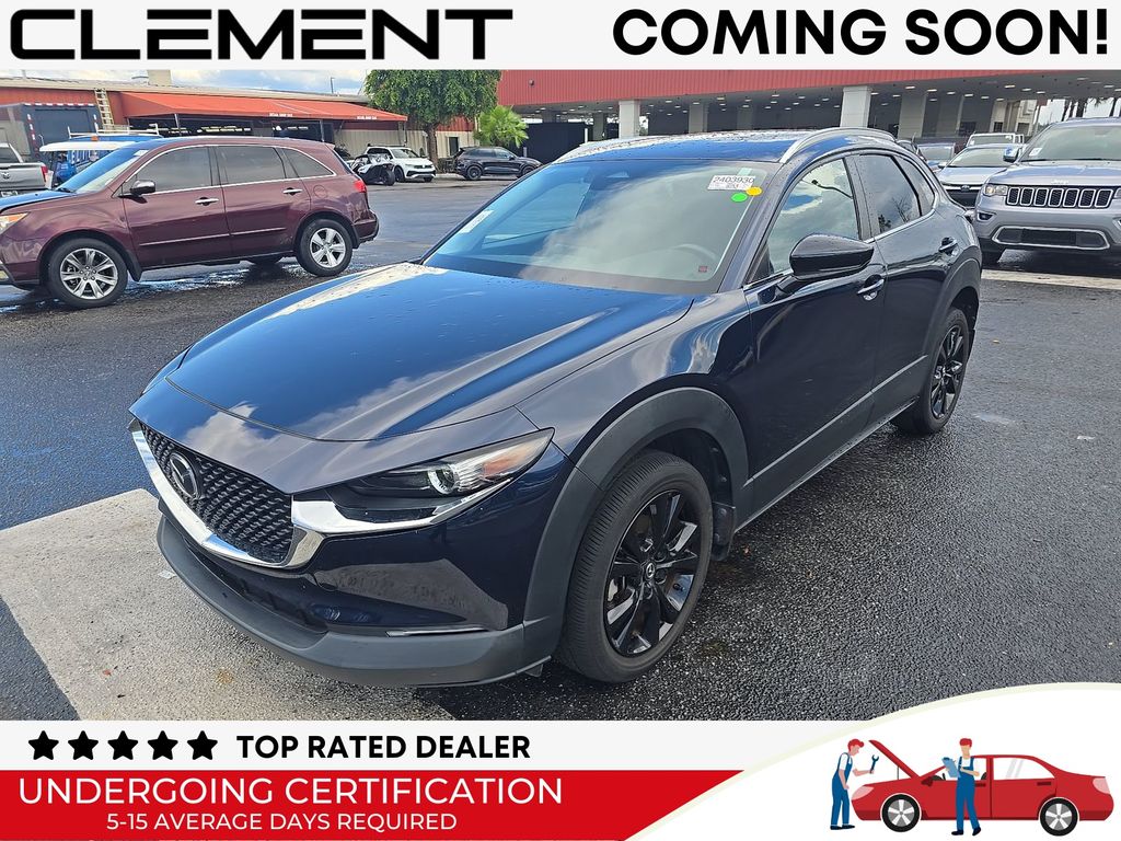 Deep Crystal Blue Mica 2024 Mazda CX-30 SUV / Crossover All-Wheel Drive 6-Speed Automatic