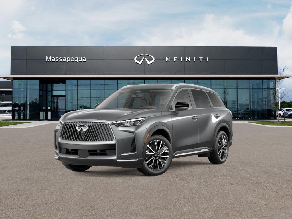 Gray (Graphite Shadow) 2026 INFINITI QX60 Luxe AWD SUV / Crossover All-Wheel Drive 9-Speed Automatic