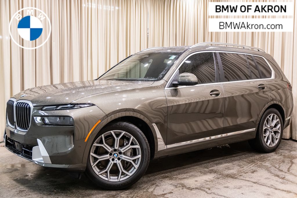 Manhattan Green Metallic 2025 BMW X7 xDrive40i AWD SUV / Crossover All-Wheel Drive 8-Speed Automatic
