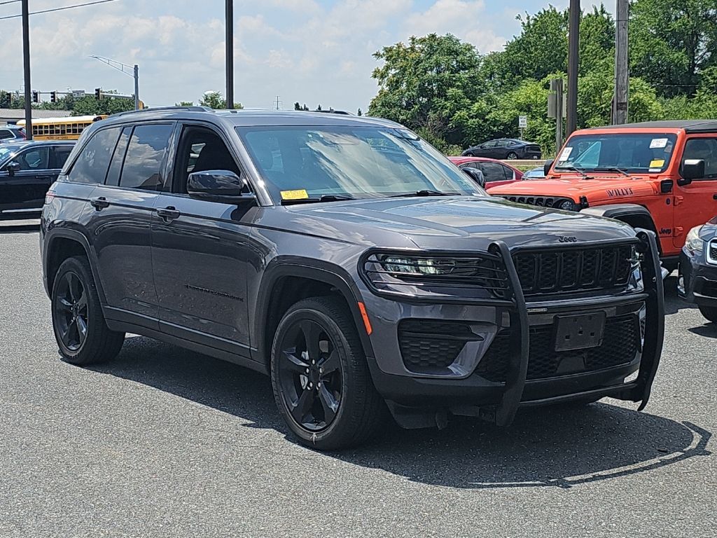 Gray Metallic 2023 Jeep Grand Cherokee SUV / Crossover Four-Wheel Drive 8-Speed Automatic