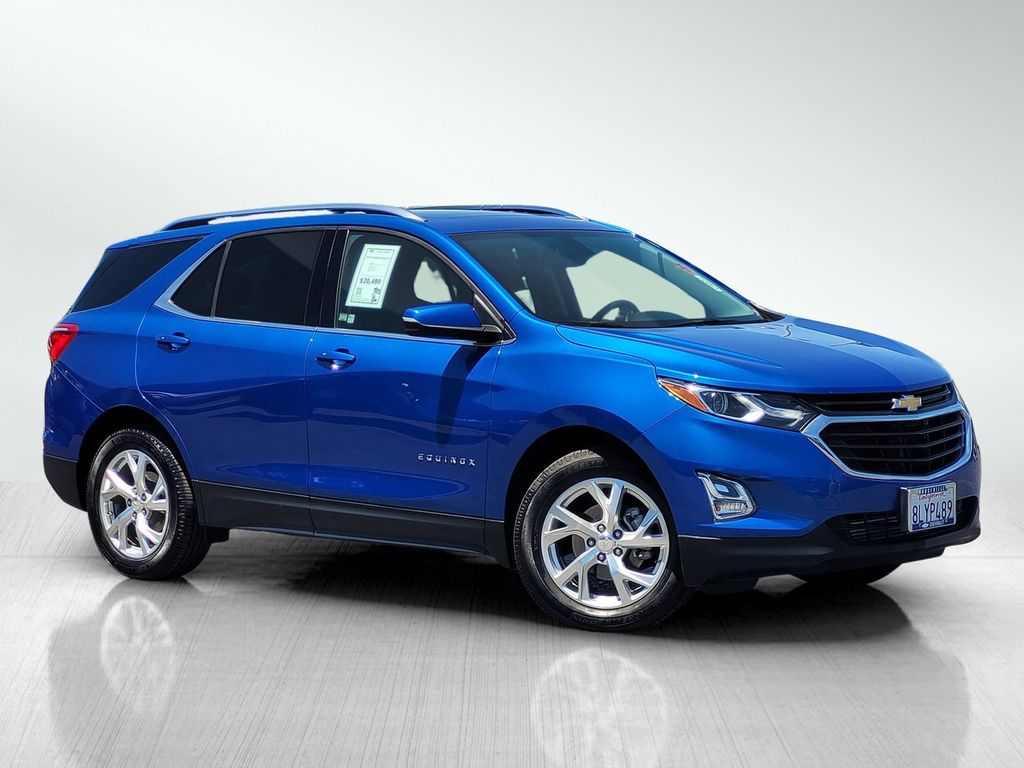 Blue Metallic 2019 Chevrolet Equinox SUV / Crossover Front-Wheel Drive 6-Speed Automatic Overdrive
