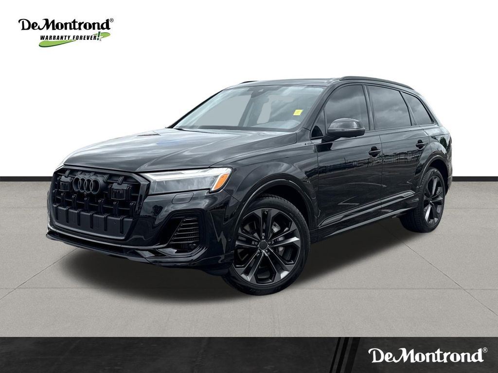 Black Metallic 2025 Audi Q7 quattro Premium Plus 55 TFSI SUV / Crossover All-Wheel Drive 8-Speed Automatic
