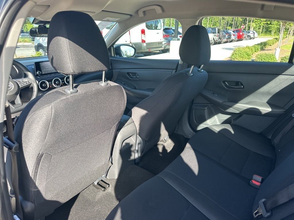 2025 Super Black Nissan Sentra S FWD Sedan