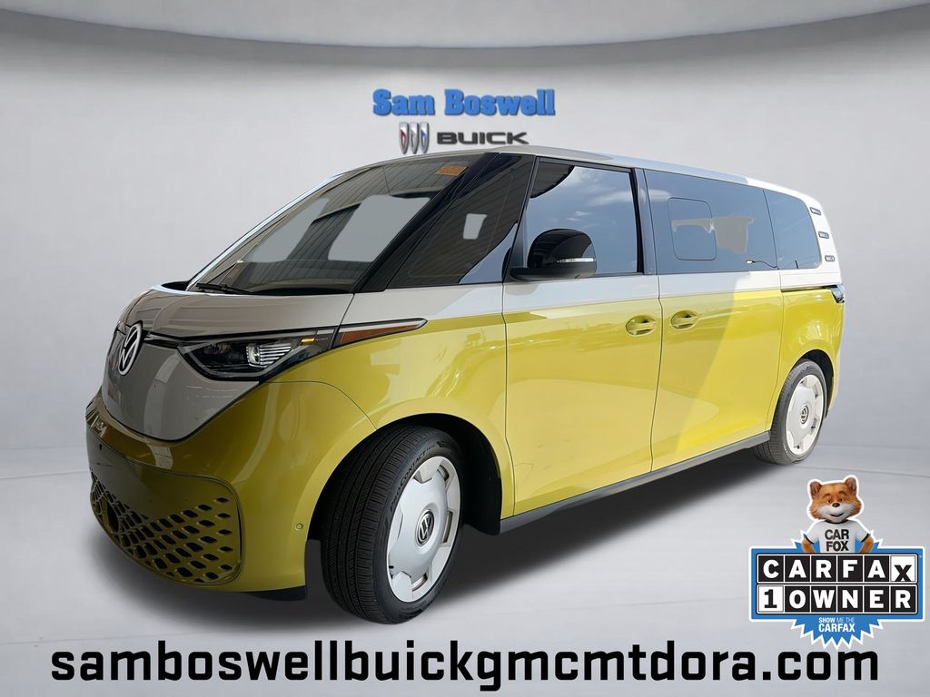 Mahi Green 2025 Volkswagen ID.Buzz 1st Edition RWD Minivan Rear-Wheel Drive Automatic