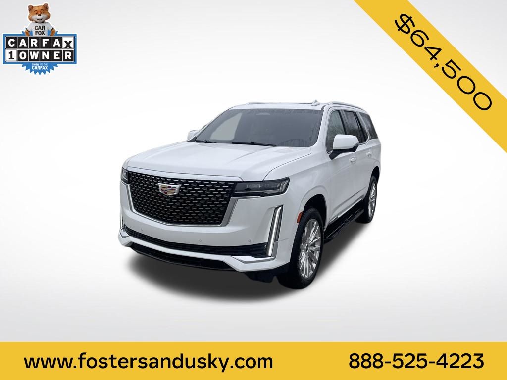 Crystal White 2023 Cadillac Escalade Premium Luxury 4WD SUV / Crossover Four-Wheel Drive Automatic