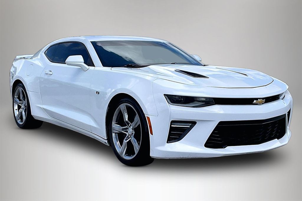 Summit White 2016 Chevrolet Camaro 2SS Coupe RWD Coupe Rear-Wheel Drive 8-Speed Automatic