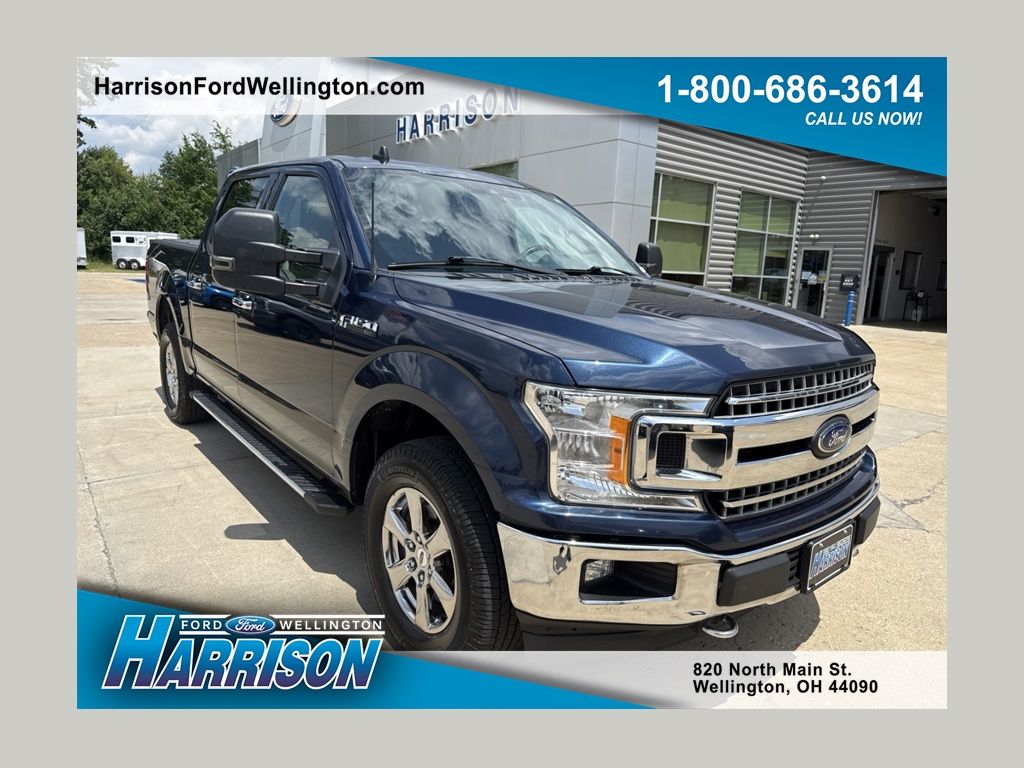 Blue Jeans Metallic 2020 Ford F-150 Pickup Truck Four-Wheel Drive Automatic
