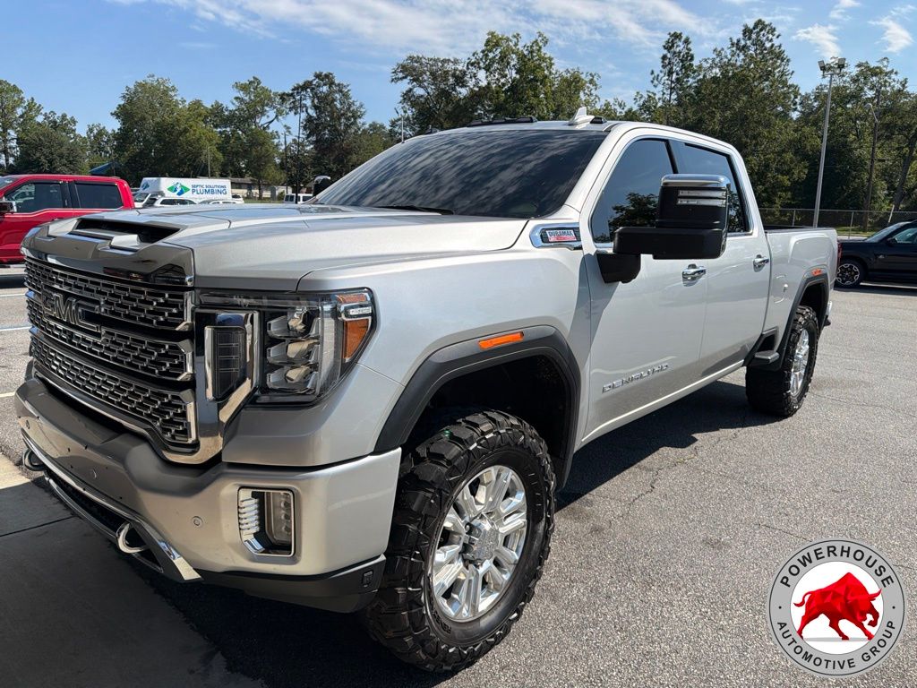 Quicksilver Metallic 2021 GMC Sierra 2500HD Pickup Truck Four-Wheel Drive Automatic
