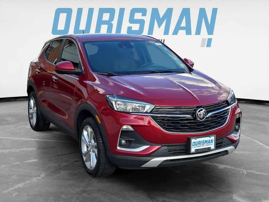 Chili Red Metallic 2021 Buick Encore GX Preferred FWD SUV / Crossover Front-Wheel Drive Continuously Variable Transmission