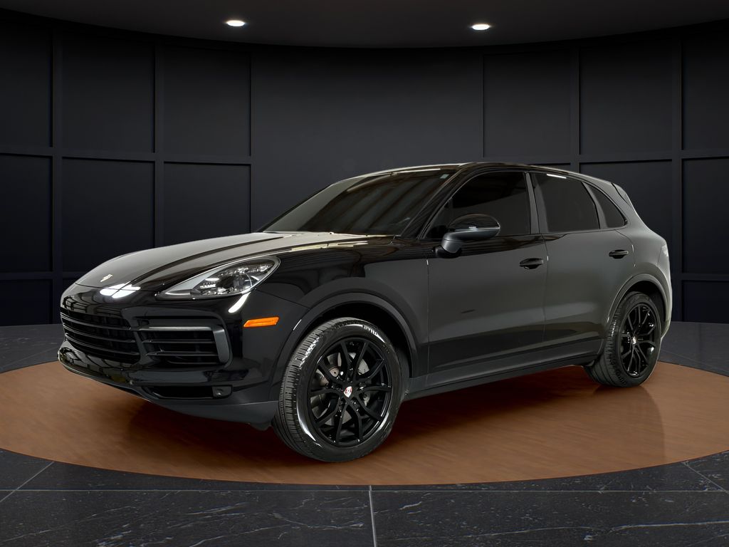 Black 2019 Porsche Cayenne SUV / Crossover All-Wheel Drive 8-Speed Automatic