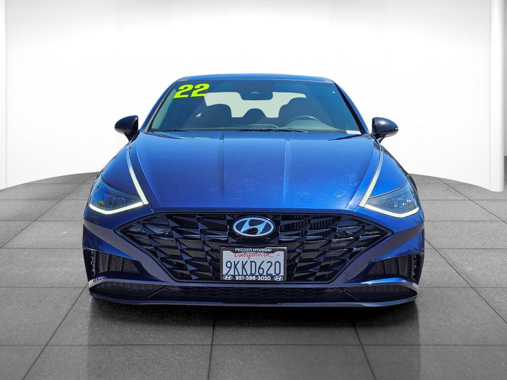 Certified Used 2022 Blue Hyundai SEL Plus image 2