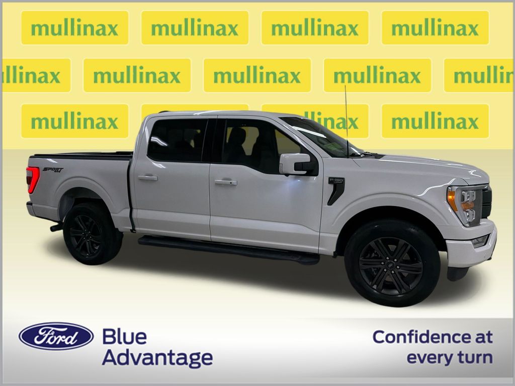 Certified Used 2022 White Ford Lariat image 2