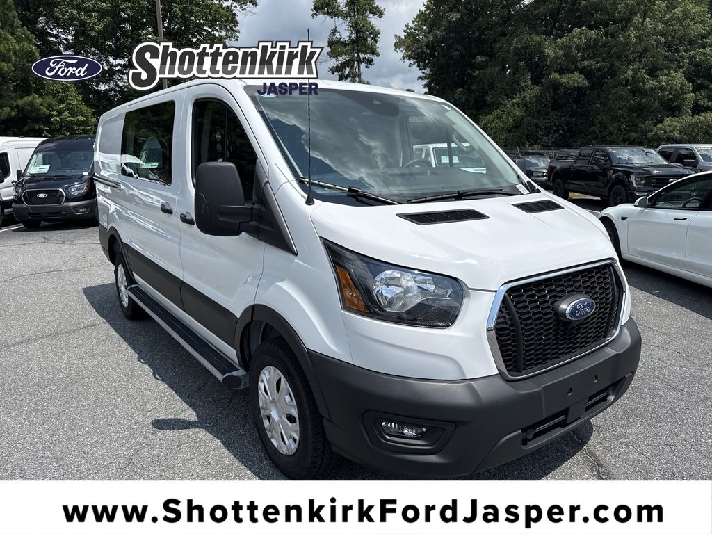 Oxford White 2025 Ford Transit Cargo Van Rear-Wheel Drive 