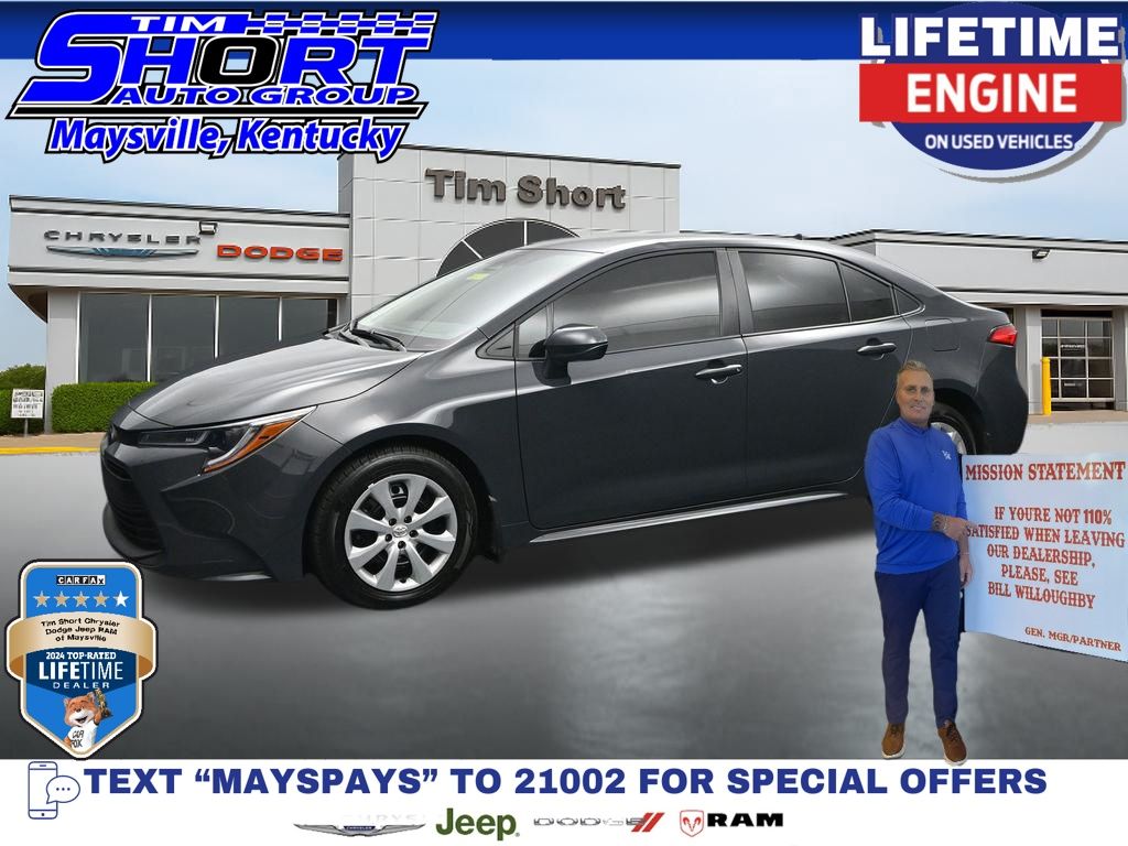 Underground 2026 Toyota Corolla Sedan Front-Wheel Drive Continuously Variable Transmission