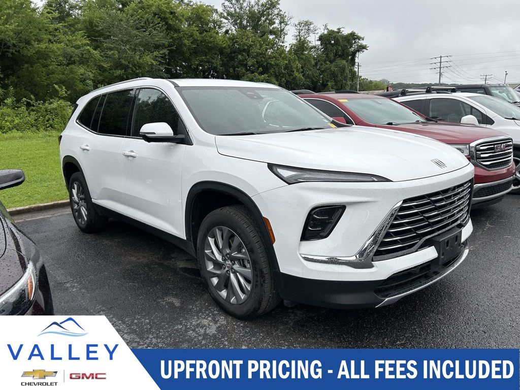 Summit White 2025 Buick Enclave SUV / Crossover Front-Wheel Drive 8-Speed Automatic