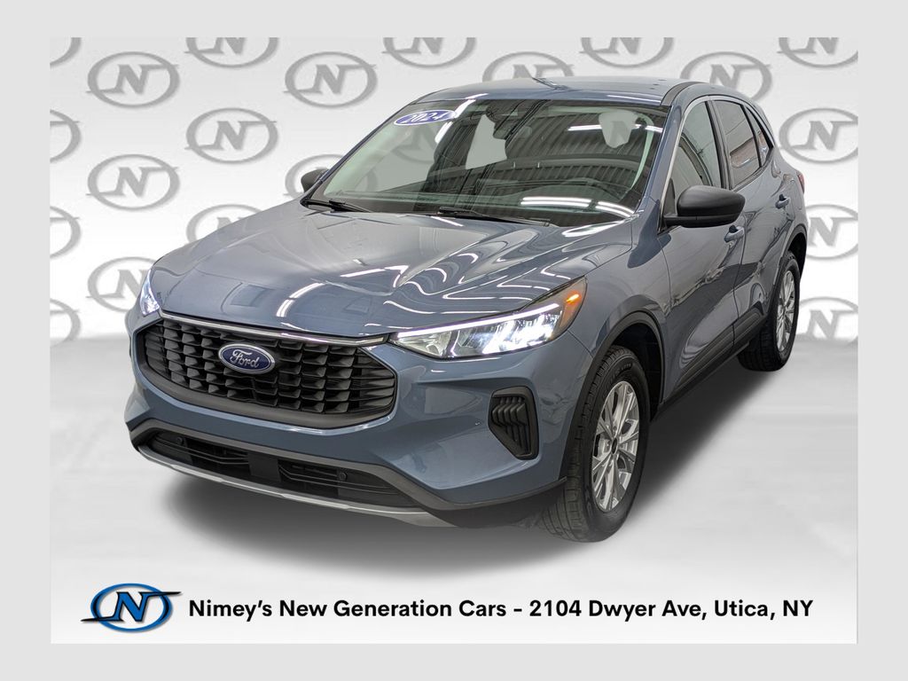 Vapor Blue Metallic 2024 Ford Escape Active AWD SUV / Crossover All-Wheel Drive 8-Speed Automatic