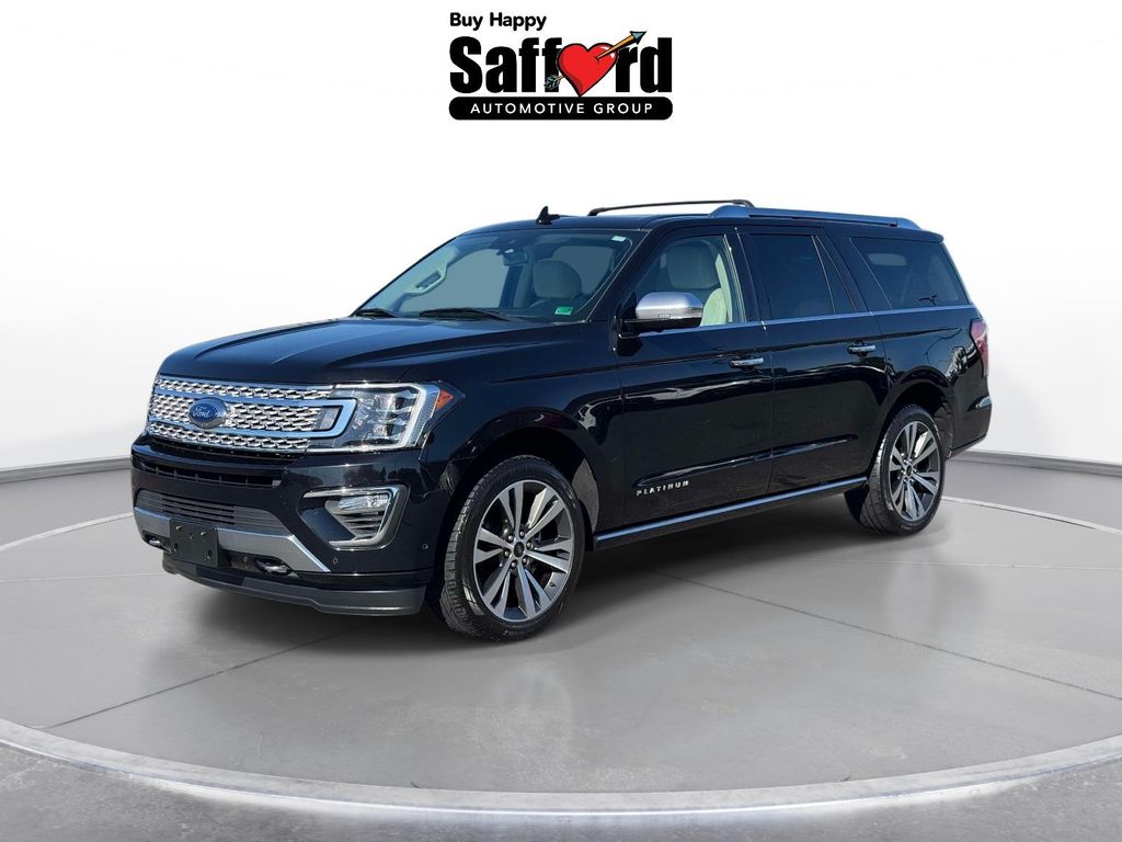 Black Metallic 2021 Ford Expedition MAX Platinum 4WD SUV / Crossover Four-Wheel Drive Automatic