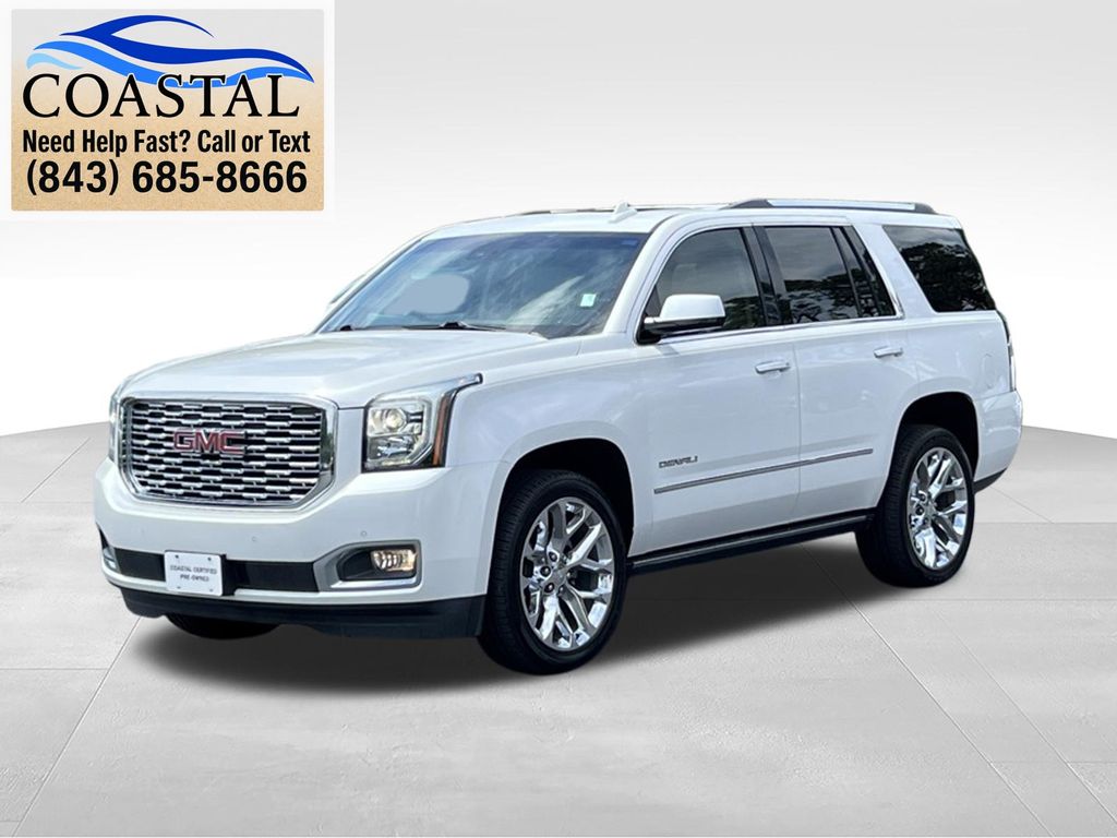 2018 GMC Yukon Denali White at Bob Mills Chevrolet