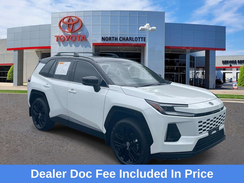 Wind Chill Pearl w/Black Roof 2026 Toyota RAV4 SUV / Crossover All-Wheel Drive Continuously Variable Transmission