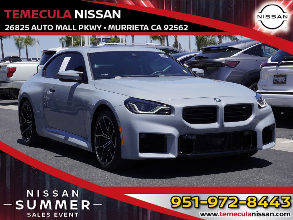 Brooklyn Gray Metallic 2024 BMW M2 Coupe Rear-Wheel Drive 8-Speed Automatic